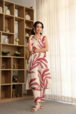Ivory Blush Botanical Cotton Flex Co-ord Set