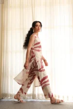 Ivory Blush Botanical Cotton Flex Co-ord Set - Image 7