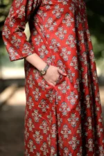 Sanganeri Cotton Tunic Pant Set test - Image 4