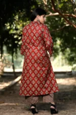 Sanganeri Cotton Tunic Pant Set test - Image 5