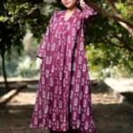 Mulberry Muse - Cotton Long coordinated Kurti Pant set