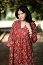 Sanganeri Cotton Tunic Pant Set test - Image 3