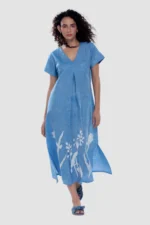 Belted Tunic - Dusk - Naarah Textiles