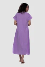 Belted Tunic - Phlox - Naarah Textiles