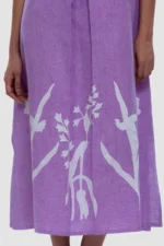 Belted Tunic - Phlox - Naarah Textiles