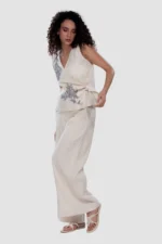 Sleeveless Top - Loca Bloom - Naarah Textiles