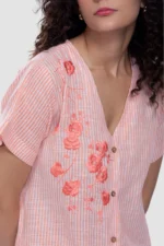 Stripes Tunic - Jaffa - Naarah Textiles