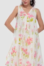 Aravali Cerise Flex Kurti pant set - Image 5