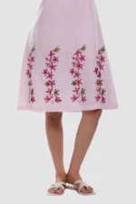 Kora Mystic Rose Kurti- Sleeveless Kurti a Line