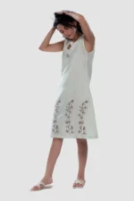 Kora Mint Breeze Kurti - Sleeveless Kurti a Line