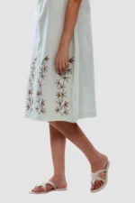 Kora Mint Breeze Kurti - Sleeveless Kurti a Line