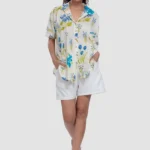 Aravali Bloom oversized Button - up shirt Pink