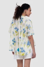 Aravali Bloom oversized Button - up shirt Pink